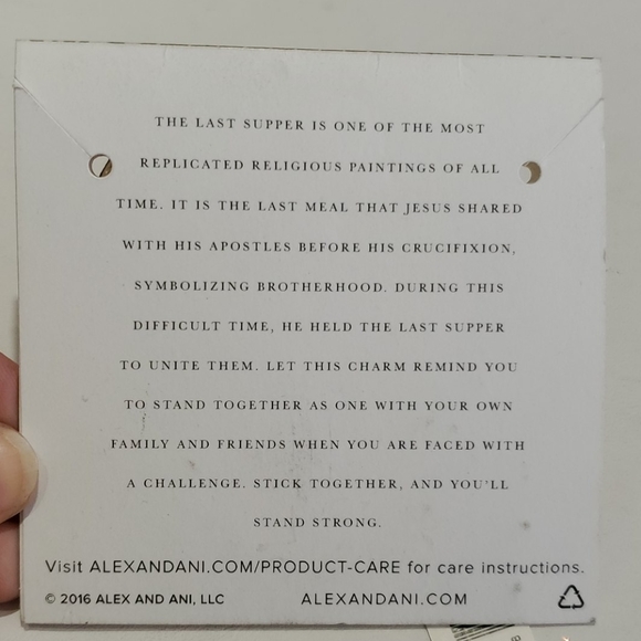 Alex and Ani The Last Supper religious bracelet - Picture 7 of 7